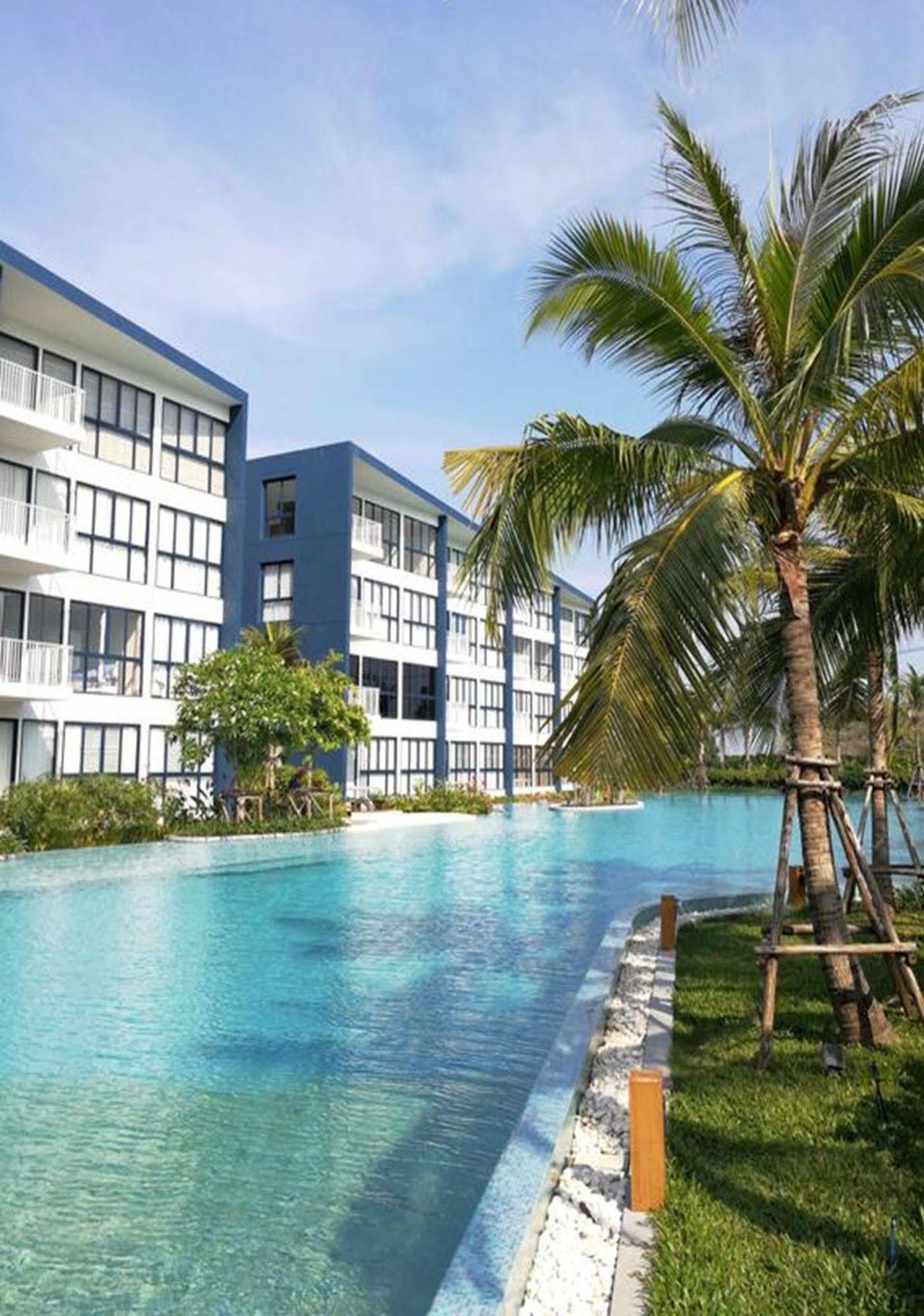 Baan Thew Talay Blue Sapphire Apartment Cha-Am Ngoại thất bức ảnh