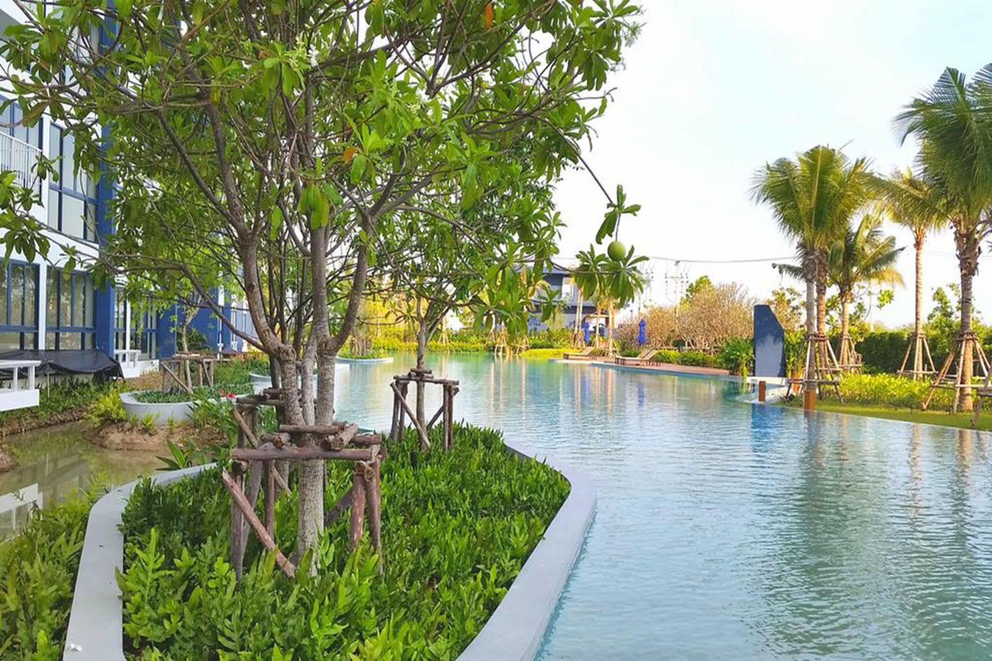 Baan Thew Talay Blue Sapphire Apartment Cha-Am Ngoại thất bức ảnh